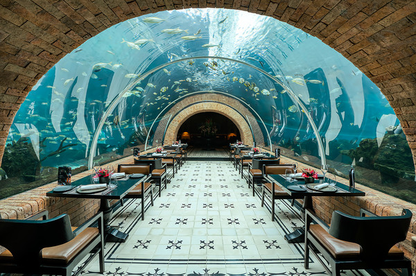 발리 최초의 아쿠아리움 레스토랑 코랄 (사진_팜투어)