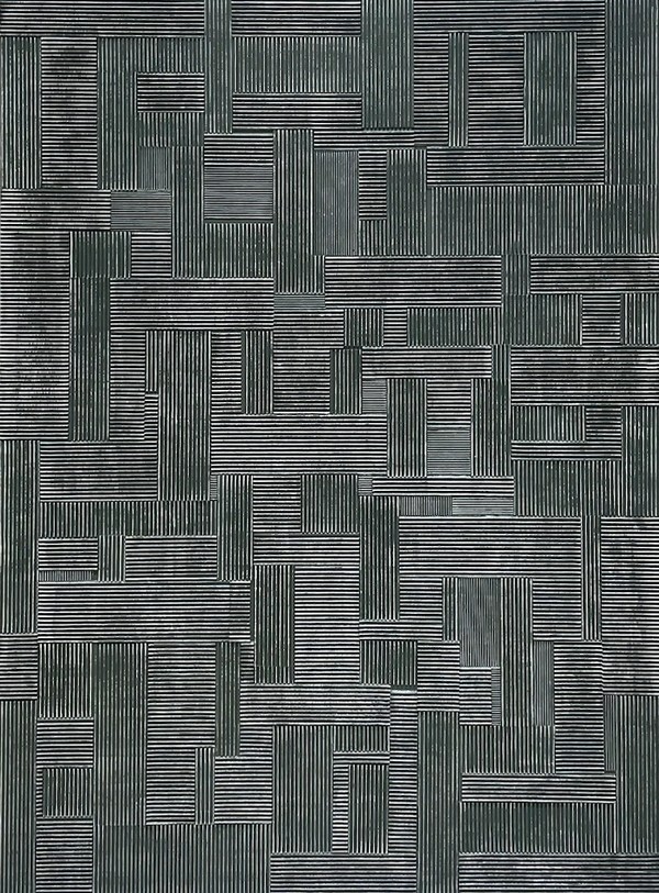 INTROSPECTION-2317 "캔버스에 종이, 아크릴 Paper, acrylic on canvas" 130*97 ⓒ 김도현