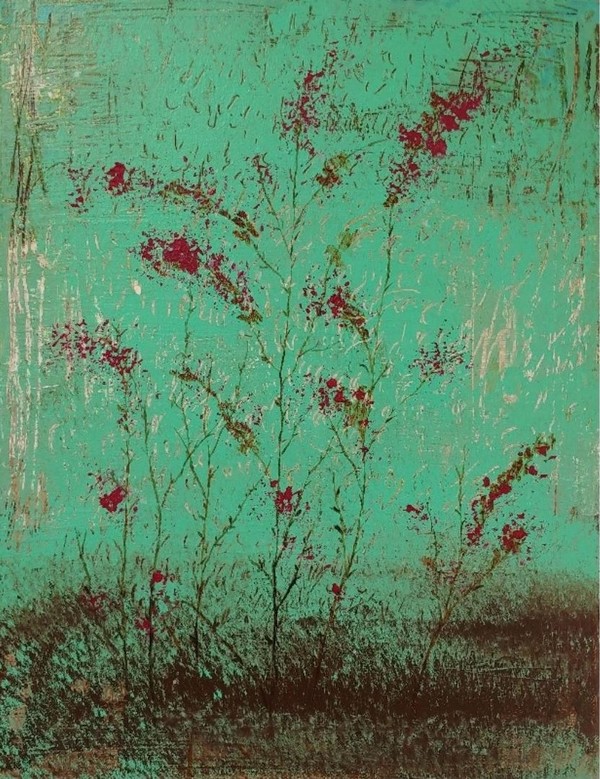 들꽃 27x35cm acrylic on canvas 2018