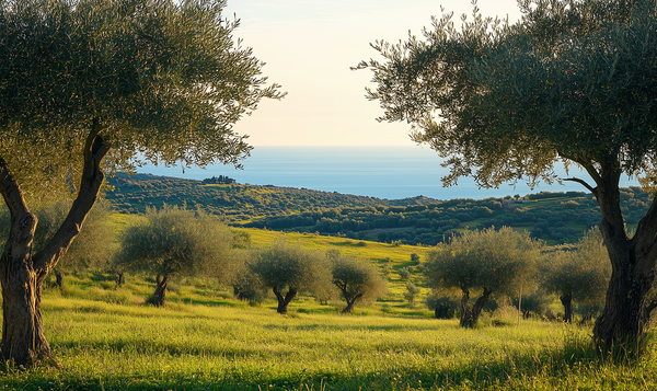 Extra virgin olive oil at the Cure market in Florence