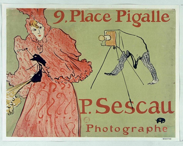 Toulouse-Lautrec, Le Photographe Sescau © Ernst Barlach Museums gesellschaft Hamburg and Wolfgang Krohn Collection