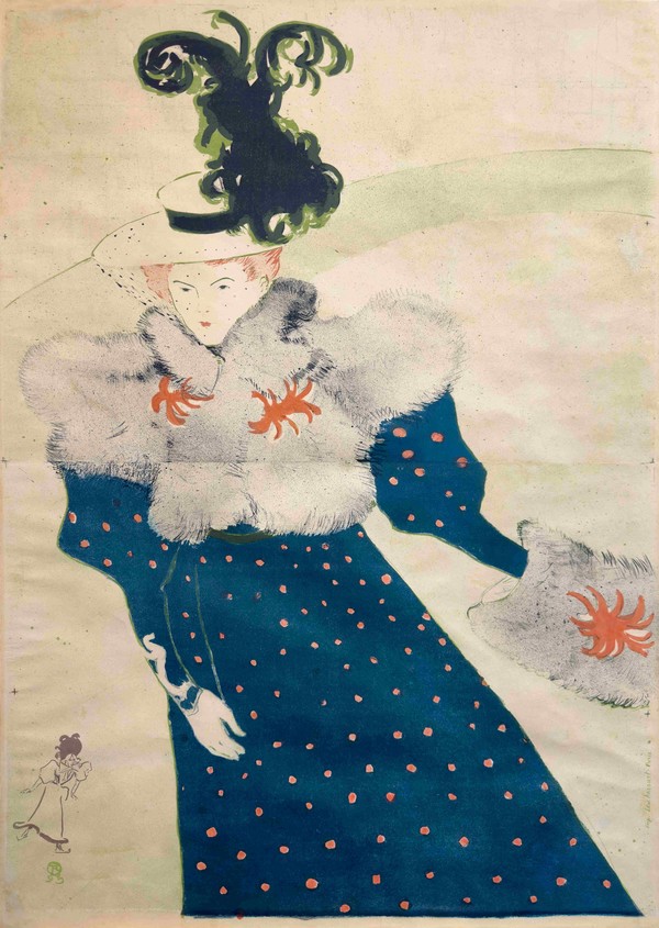 Toulouse-Lautrec, La Revue Blanche © Ernst Barlach Museums gesellschaft Hamburg and Wolfgang Krohn Collection