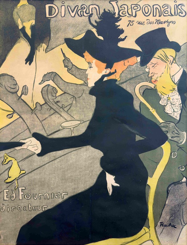 Toulouse-Lautrec, Divan Japonais © Ernst Barlach Museums gesellschaft Hamburg and Wolfgang Krohn Collection