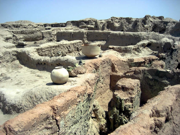 ruins of Gonur Tepe, Turkmenistan