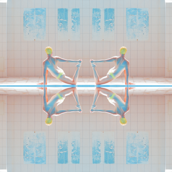 ⓒ 마리아 스바르보바 Maria svarbova  BODY SWIMMING, 2016  Digital Photography