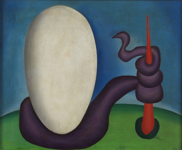 우루투Urutu, 1928 © Gilberto Chateaubriand MAM Rio de Janeiro / Photo Romulo Fialdini et Valentino Fialdini © Tarsila do Amaral Licenciamento e Empreendimentos S.A