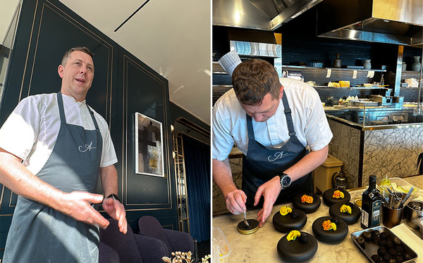 아페리티프의 총괄셰프 닉 반데르비켄 (사진_팜투어)