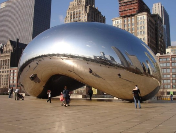 Anish Kapoor 구름의 문, Cloud Gate 2006, USA