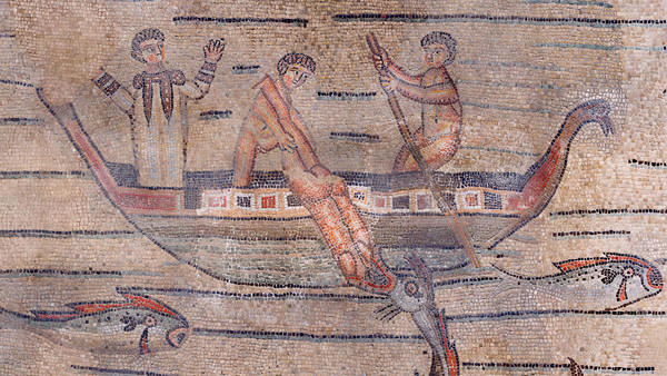 Giona tra le fauci di un mostro marinoBasilica Patriarcale di Aquileia, Aquileia, Italia© Fondazione Società per la Conservazione della Basilica di AquileiaPhoto: Vanja Makovac