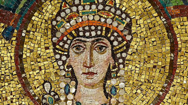 Corteo di TeodoraBasilica di San Vitale, Ravenna, Italia© Opera di Religione della Diocesi di Ravenna Foto: Alfredo Dagli Orti