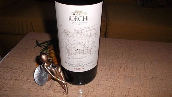 Primitivo di Manduria from Jorche winery. Taranto, Puglia region. Italy. Credits: www.lucianopignataro.it