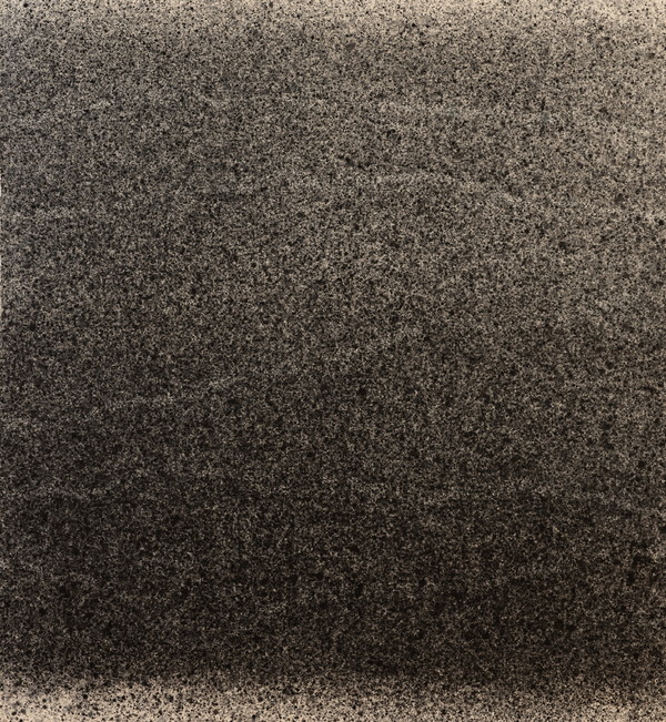 언더그라운드_종이에 먹, 2024, 162x151cm