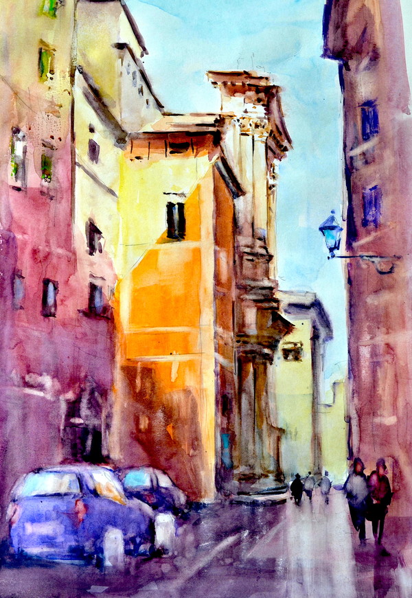 ⓒClaudio Castiglioni, Roma San Giovanni dei Fiorentini e piazza dell’Oro. 2025