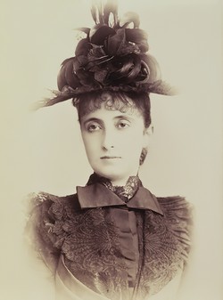 Adele Strauss, (1856-1930)spouse of Johann Strauss II
