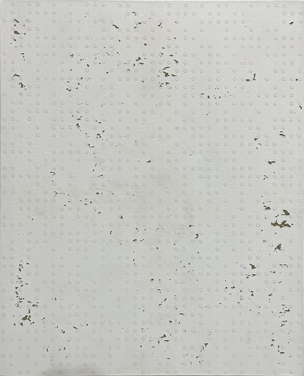 박종규, 수직적 시간 Vertical time, 2022, Acrylic on canvas, 65x53 cm