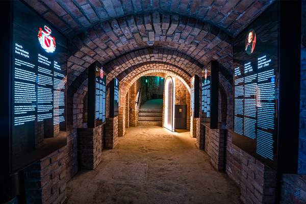 Fragment trasy w Rzeszowskich Piwnicach