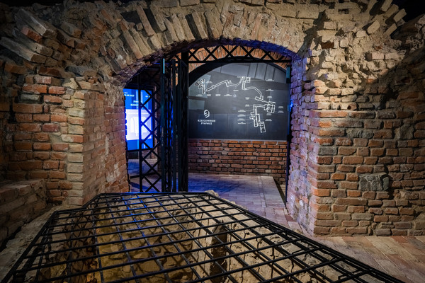 Wejście do podziemi w Rzeszowskich Piwnicach