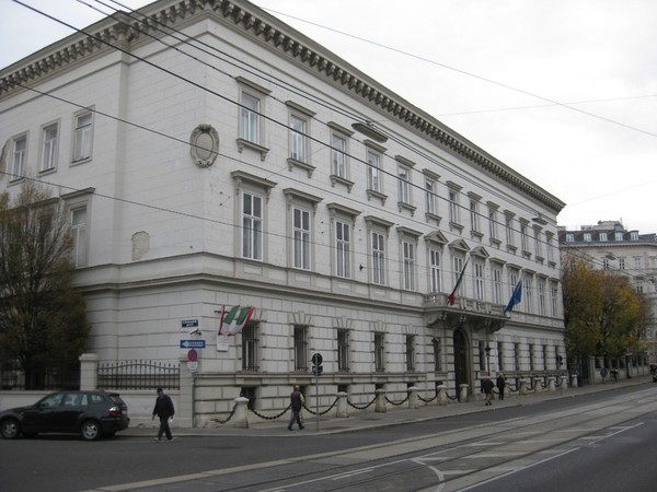 Palais Metternich, now Italian Embassy in Vienna