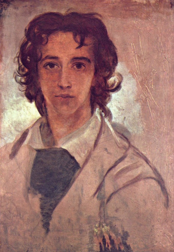Self Portrait, Aged 17_George Frederick Watts(1834)