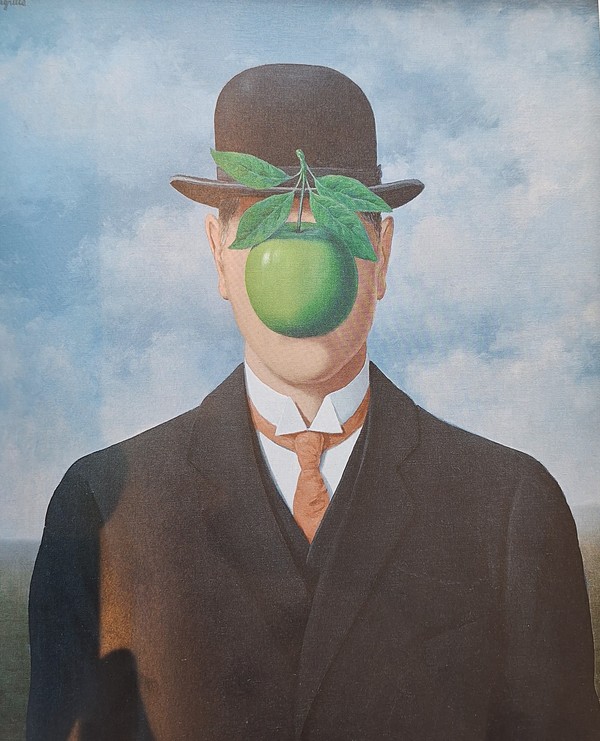 ‘The Son of Man’ Oil on canvas 116 × 89 cm  1964