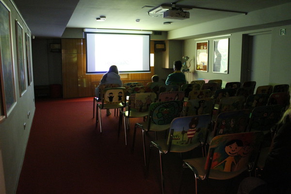 Sala kinowa w Muzeum Dobranocek