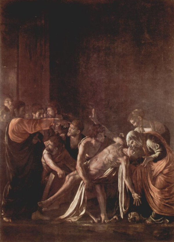 라자로의 부활 Raising of Lazarus, 1608~1609
