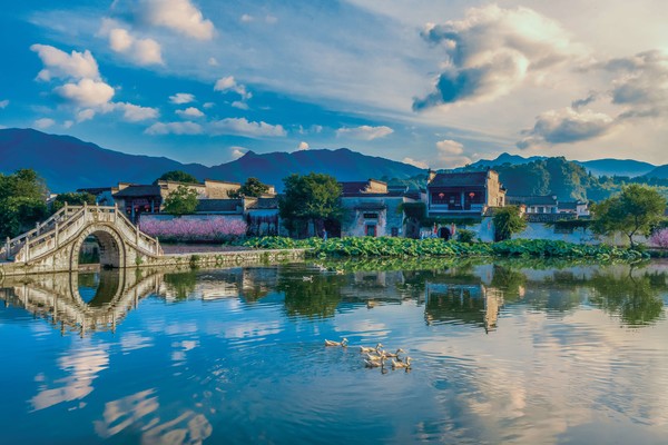 황산시 완남 고촌락 – 시디훙촌 ⓒ문화관광청 제공