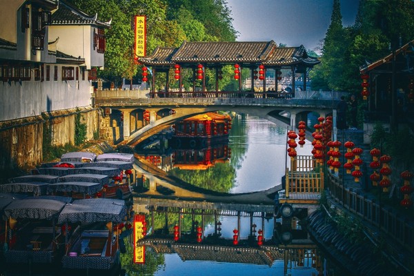 허페이시 삼하고진 관광지구  ⓒ문화관광청 제공