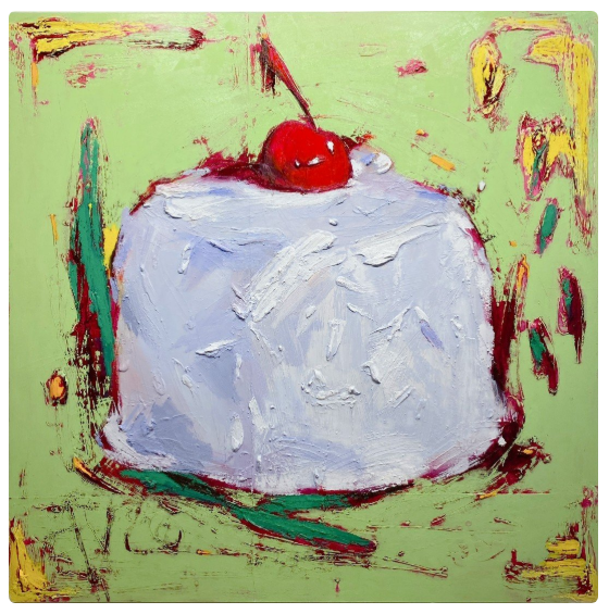 Avec, 130.3x130.3cm, Oil on panel, 2023