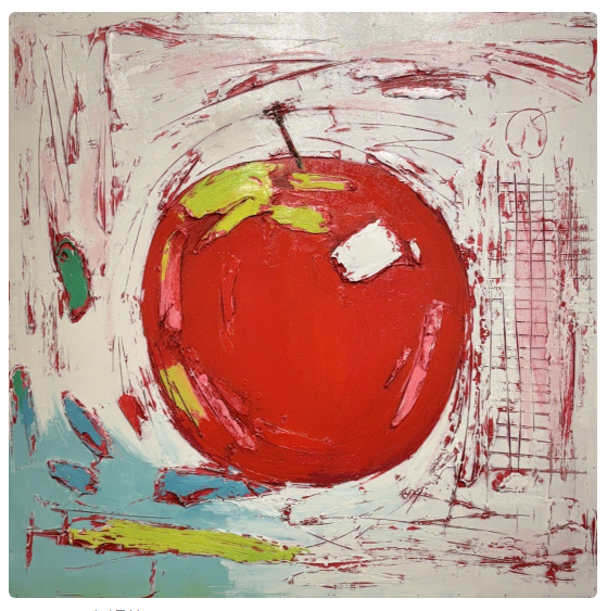 Soin de soi 자기돌봄(2) 91x91cm, Oil on panel, 2025