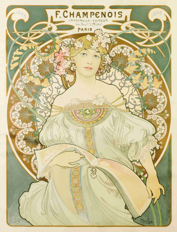 F.샹프누와 _ 백일몽 F. CHAMPENOIS _ REVERIE ©ART NOUVEAU PRODUCTION SRL PRAGUE