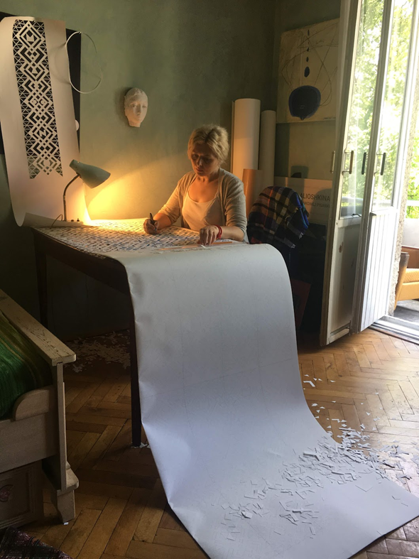 Vytynanka 작업 과정