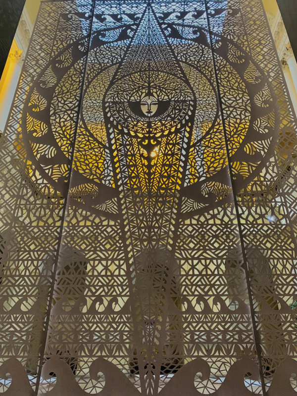 "크리스마스" Vytynanka, 2021년, 250cm × 350cm