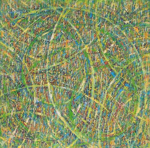Serenade No.17-Harmony, 2024, Oil on Linen, 60.6x60.6cm