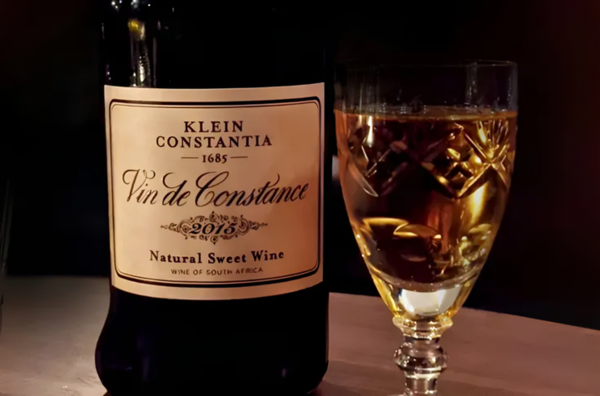 Vin de Constance, appreciated by novelists such as Jane Austen, Alexandre Dumas and Charles Dickens. Klein Constantia winery. Credits www.sommelier.blog