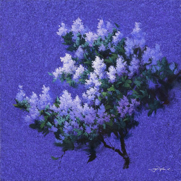 흔적 72.7x72.7cm Acrylic on Canvas 2024