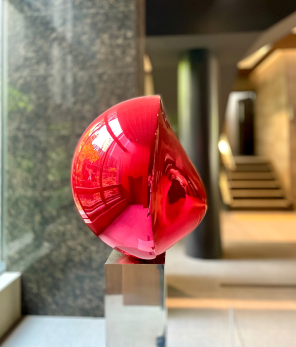 'Point-Mass IV' Stainless Steel, Color Painting, 60x50x150cm,2009