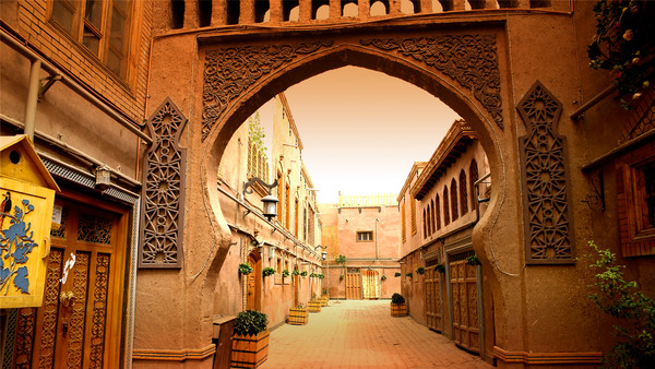 ⓒ신장문화관광청 제공 喀什噶尔古城 카스가얼 고성