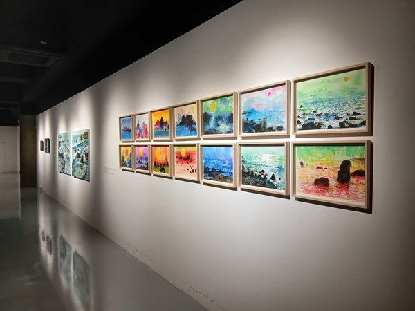 성남큐브미술관 반달갤러리 김남표 개인전 전경.