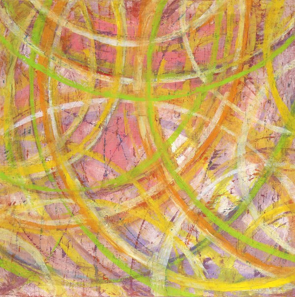 Ⓒ김순남, 세레나데 No.26 - 조화, 2025, Oil on Linen, 60.6x60.6cm