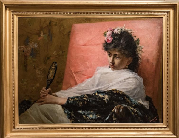 ⓒThe Capodimonte Museum, Vincenzo Busciolano, A poor Sappho