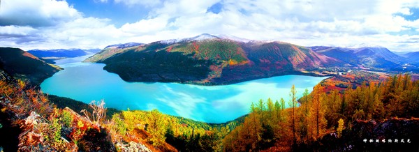 ⓒ신장문화관광청 제공, 神秘的喀纳斯湖风光 신비로운 카나스호 풍경