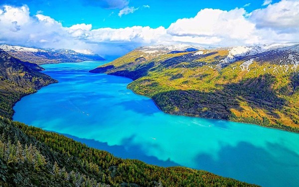 ⓒ신장문화관광청 제공, 人间仙境,神的花园喀纳斯湖 인간선경, 신의 화원 카나스호