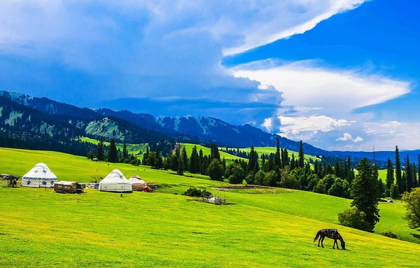 ⓒ신장문화관광청 제공, 那拉提草原나라티초원