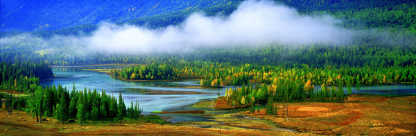 ⓒ신장문화관광청 제공, 人间净土神仙湾 인간정토 신선만