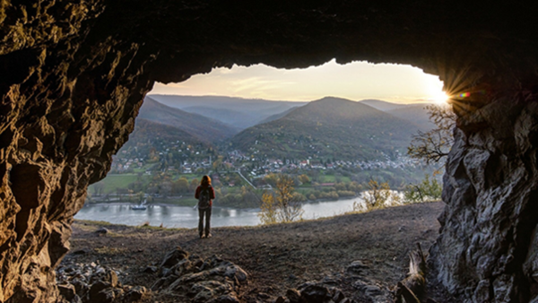 Hermit caves of Zebegény
