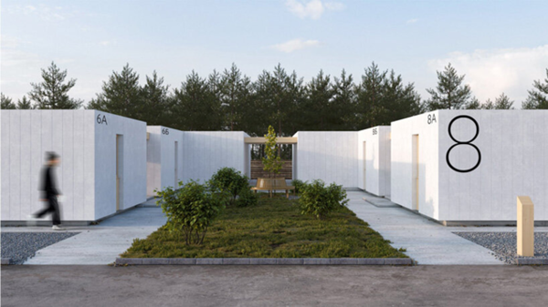 Balbek Bureau의 RE:Ukraine 임시주택