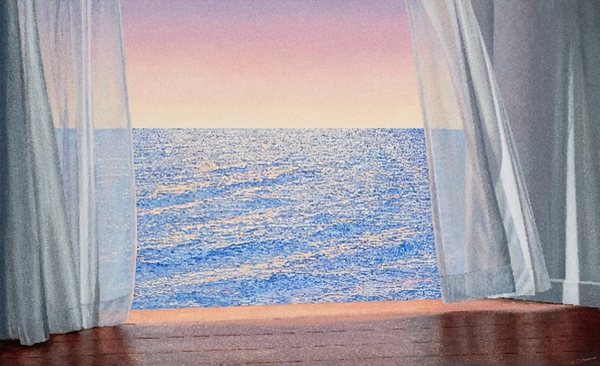 Evanescence 2025 162.6 x 106.7 cm, Oil on linen ⓒAlice Dalton Brown, THEO, CCOC, 2025