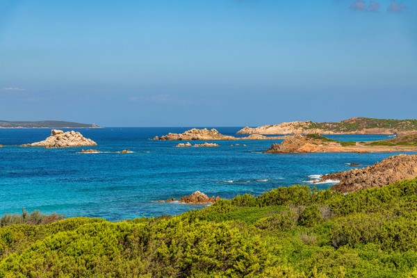 coastline of La Maddalena Island grande