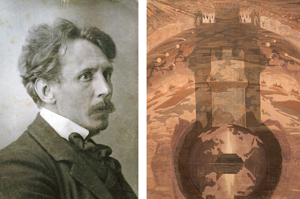 추를료니스와 그의 회화 작품 ‘왕’